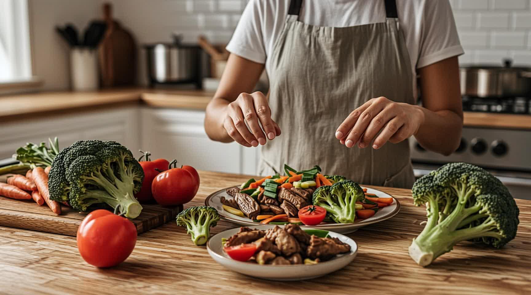 Праздничное меню из сезонных продуктов